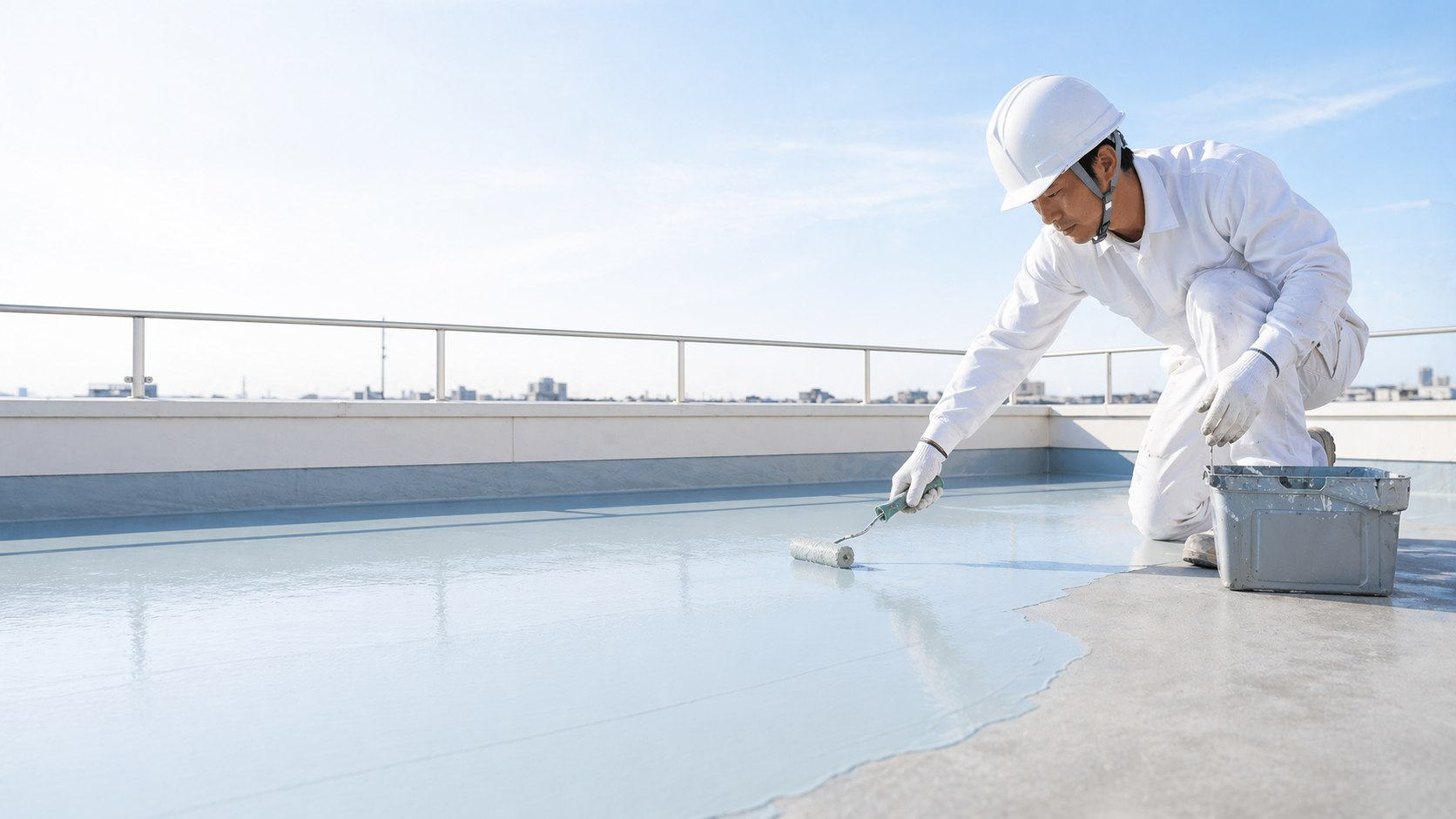 屋上防水のイメージ